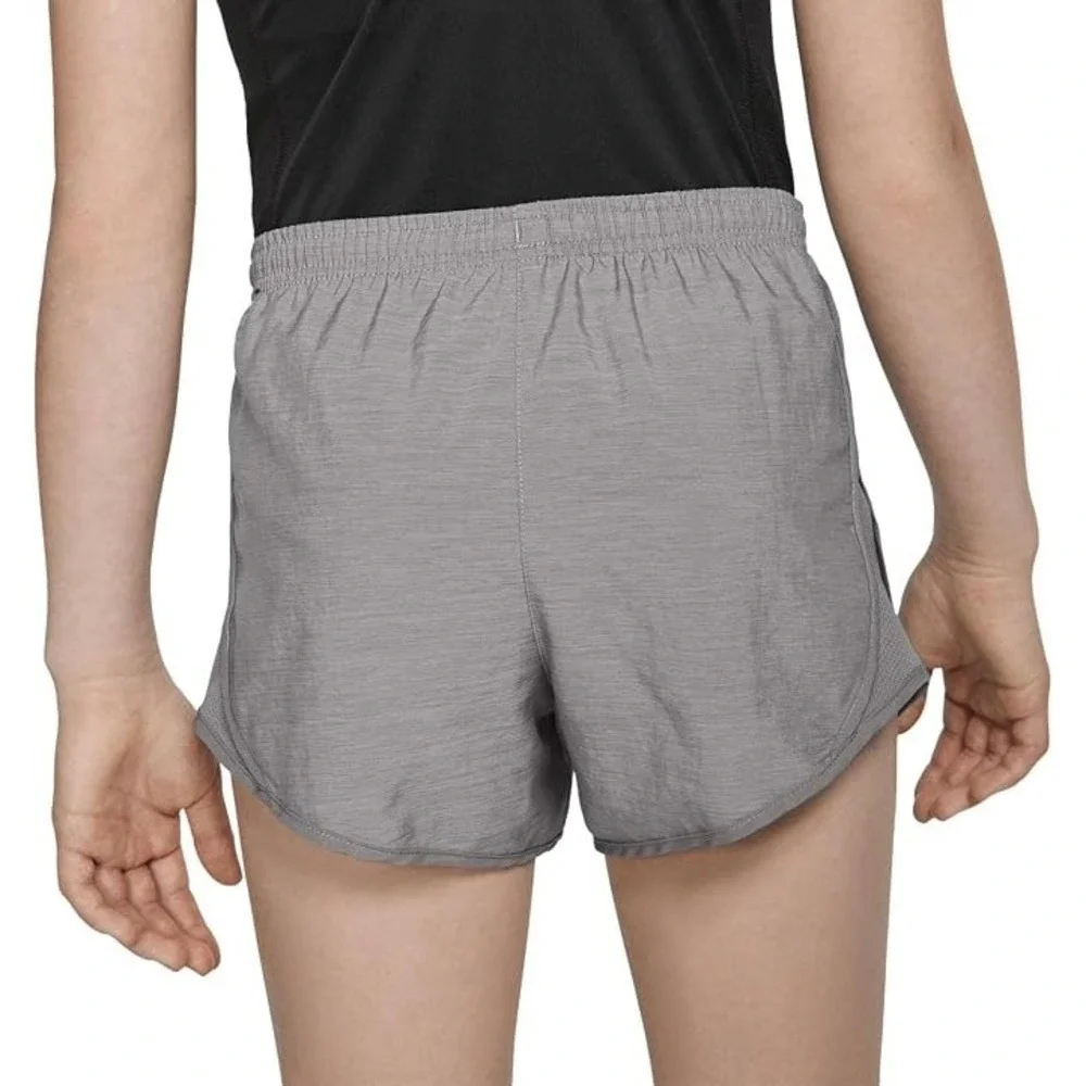 Nike Girls Tempo‎ Dri-FIT Running Shorts Gunsmoke Gray Large L NWT